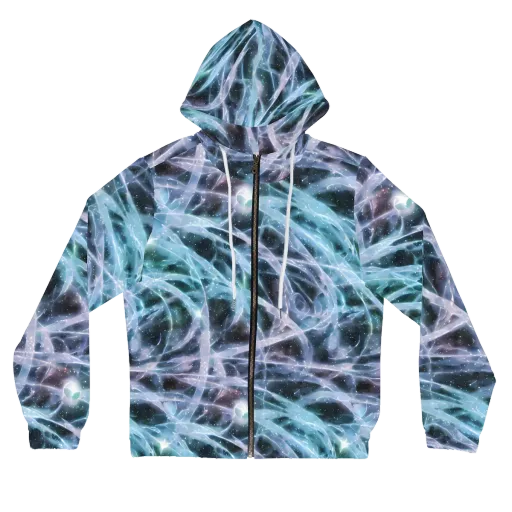 Icelight Drift on a Women's Full-Zip Hoodie