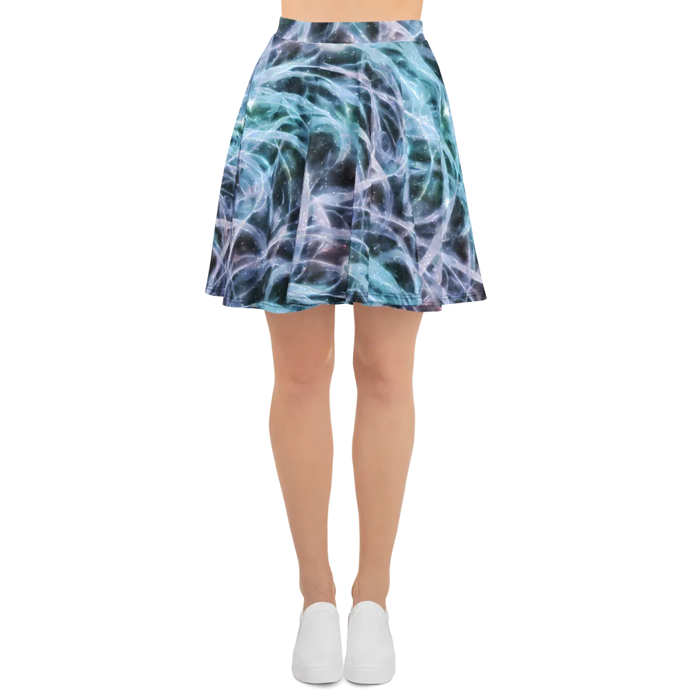 Icelight Drift on Skater Skirt — Front