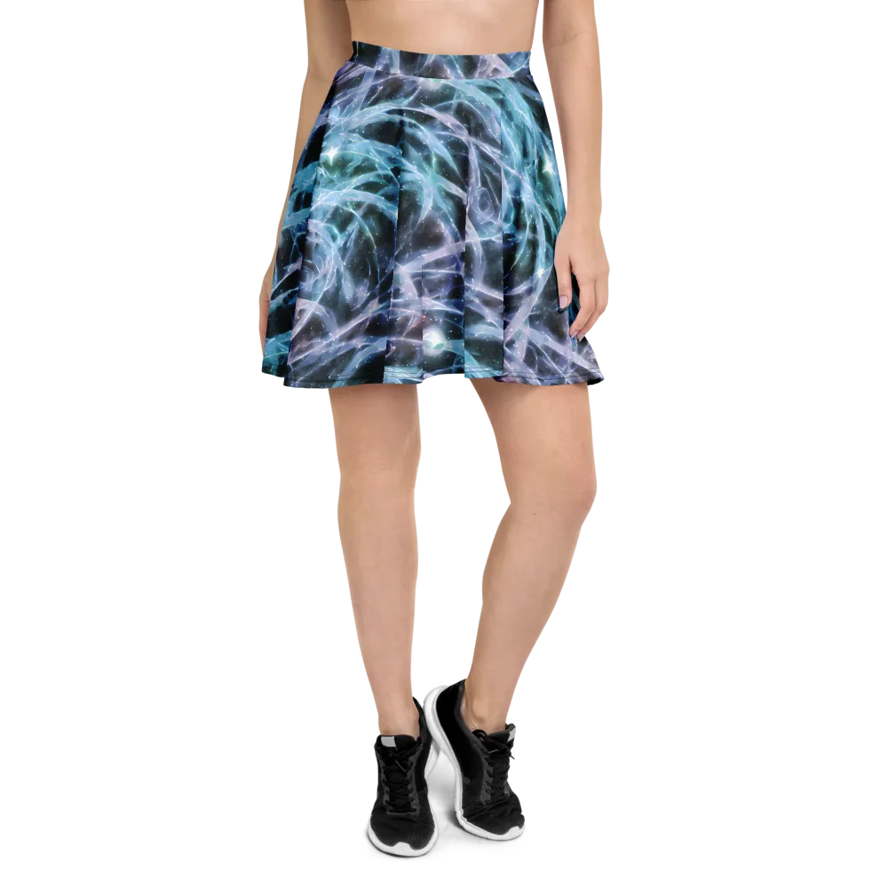 Icelight Drift on Skater Skirt — Front