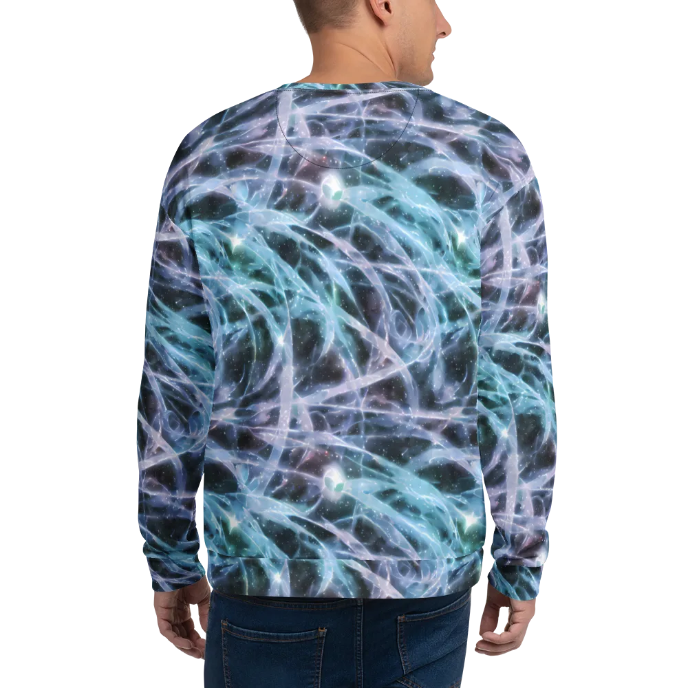 Icelight Drift on Sweatshirt — Back