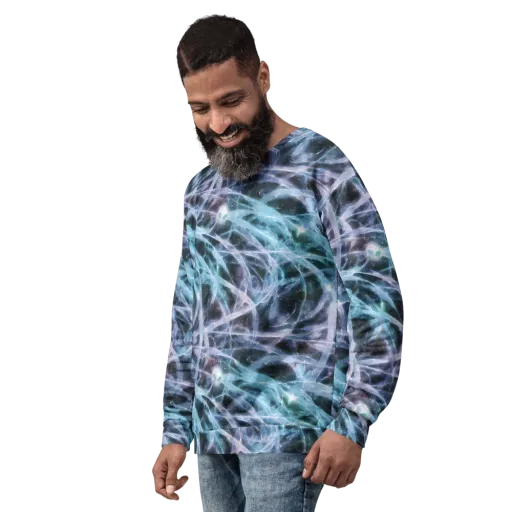 Icelight Drift on a Sweatshirt