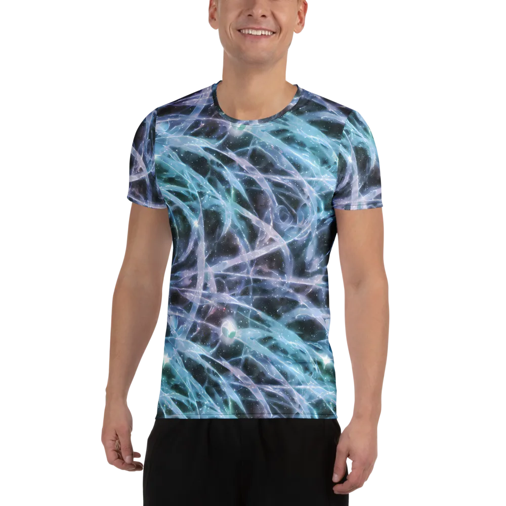 Icelight Drift on Men's Athletic T-Shirt — Front