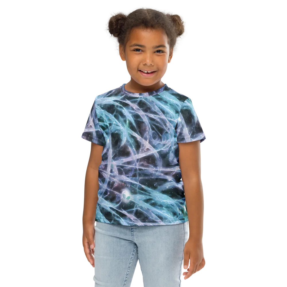 Icelight Drift on Kids Crew Neck T-Shirt — Front