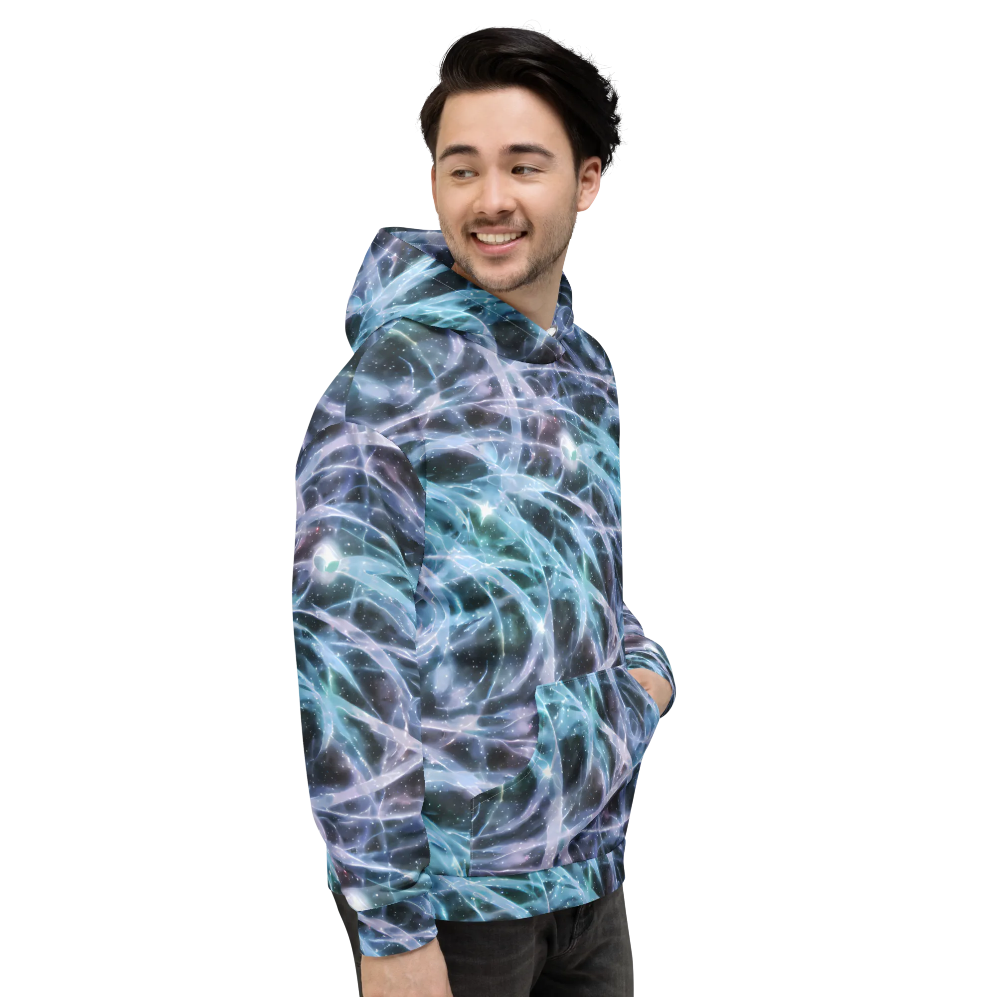 Icelight Drift on Hoodie — Right