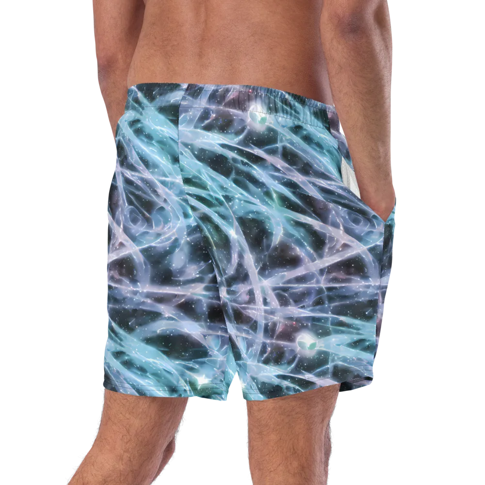 Icelight Drift on Swim Trunks — Right Back