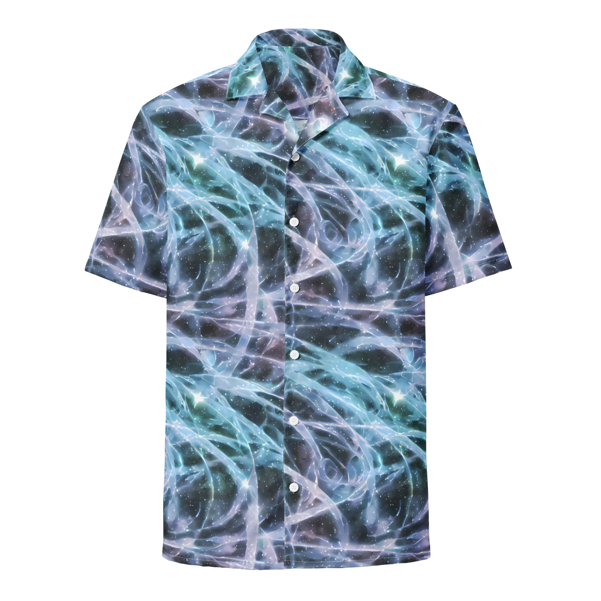Icelight Drift on Button Shirt — Front
