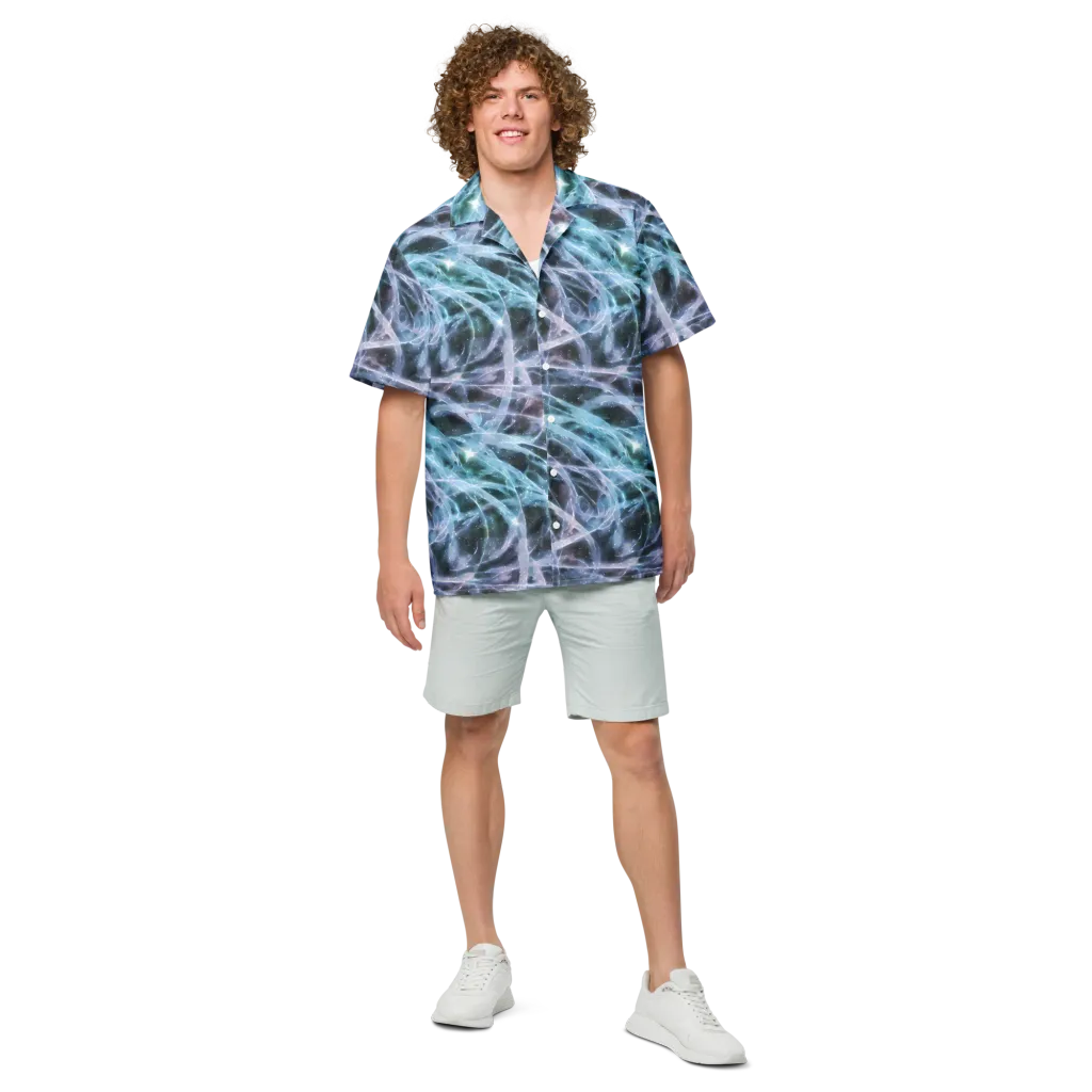 Icelight Drift on Button Shirt — Front