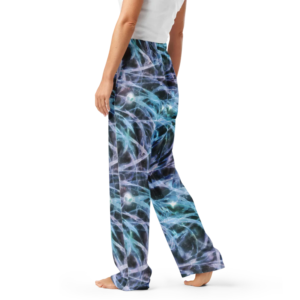 Icelight Drift on Women's Pajama Pants — Left