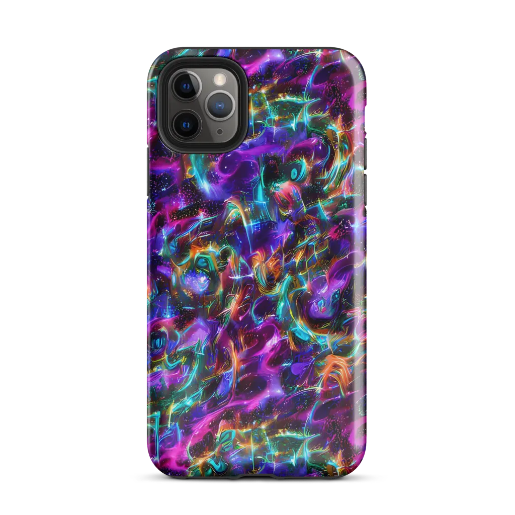 Magenta Mirage on Tough Case for iPhone® — Front
