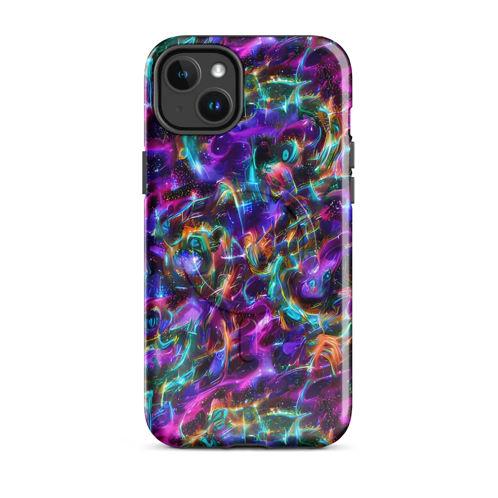Magenta Mirage on MagSafe Tough Case for iPhone® — Front