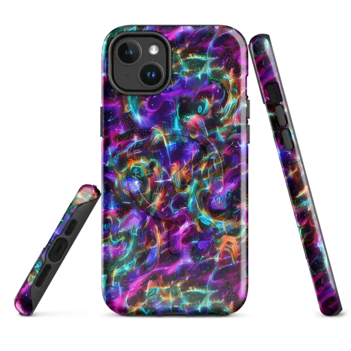 Magenta Mirage on a MagSafe Tough Case for iPhone®