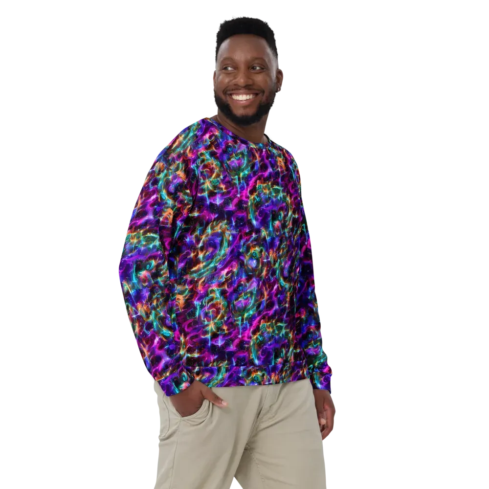 Magenta Mirage on Sweatshirt — Front