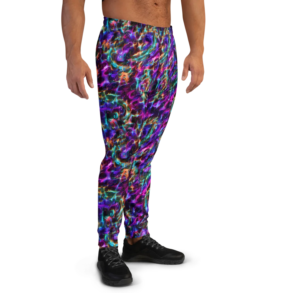 Magenta Mirage on Men's Joggers — Right