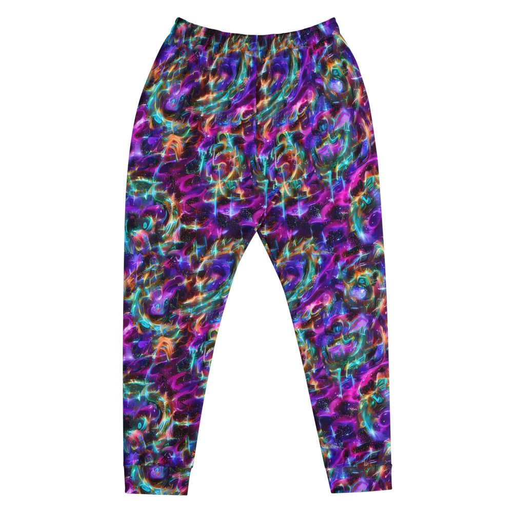 Magenta Mirage on Men's Joggers — Front