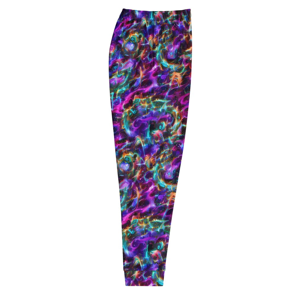 Magenta Mirage on Men's Joggers — Right
