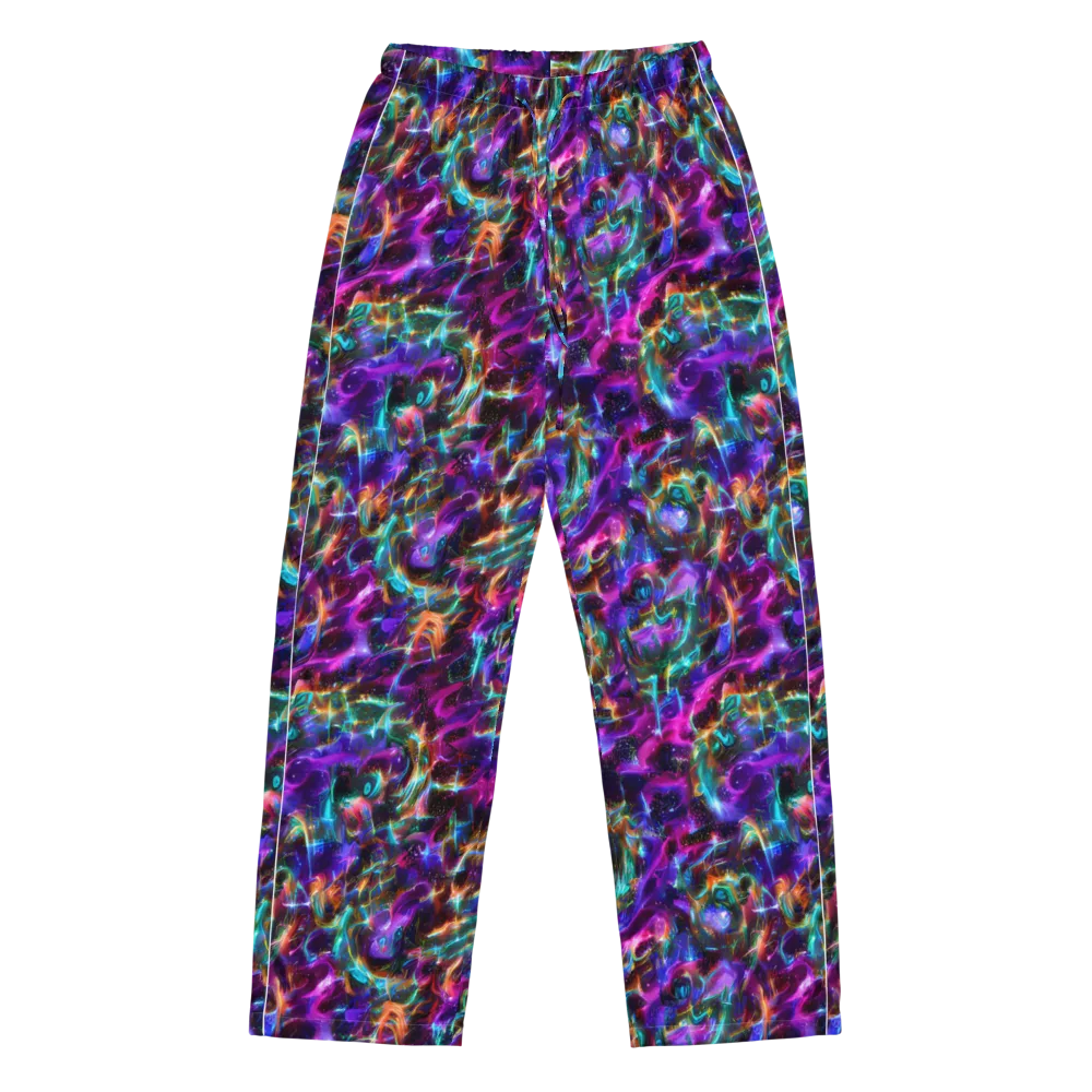 Magenta Mirage on Women's Pajama Pants — Front
