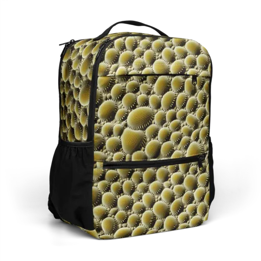 Golden Burrow on a Utility Backpack