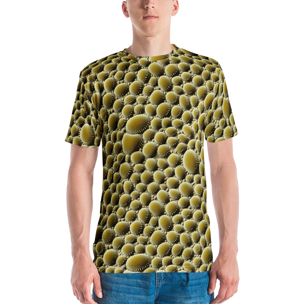 Golden Burrow on Men's Crew Neck T-Shirt — Front