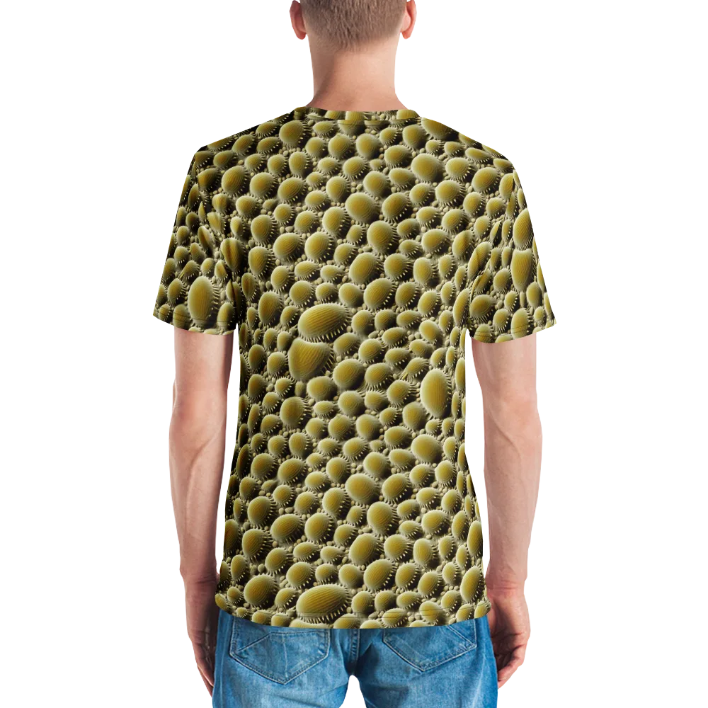 Golden Burrow on Men's Crew Neck T-Shirt — Back