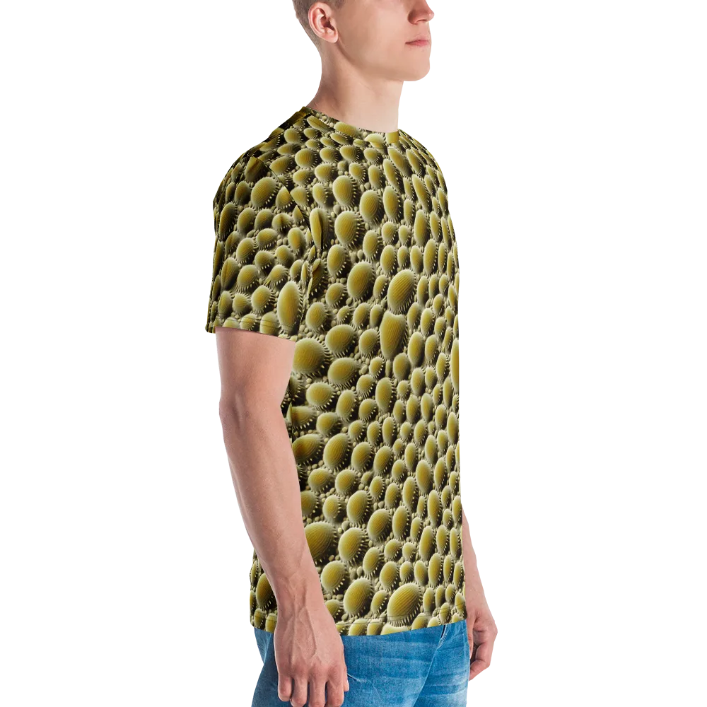Golden Burrow on Men's Crew Neck T-Shirt — Right