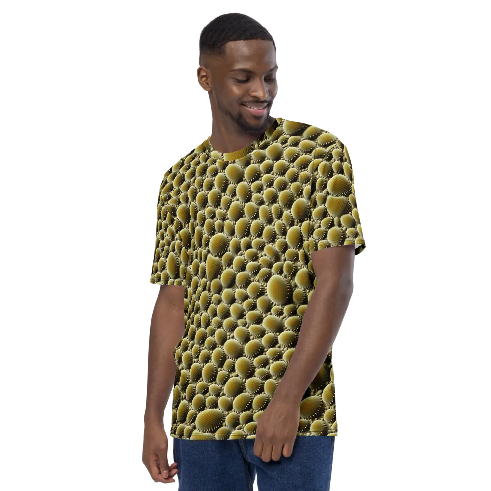Golden Burrow on Men's Crew Neck T-Shirt — Left