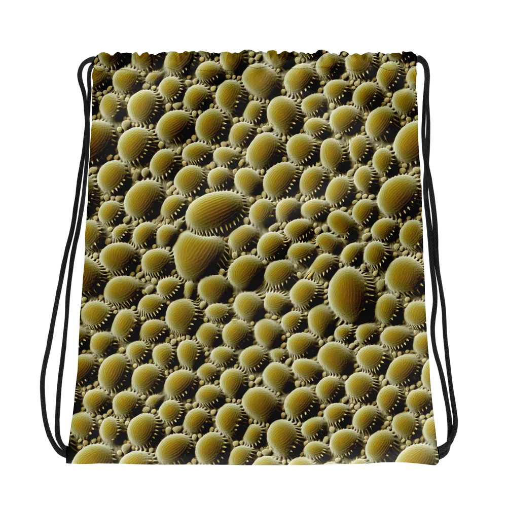 Golden Burrow on Drawstring Bag — Photo