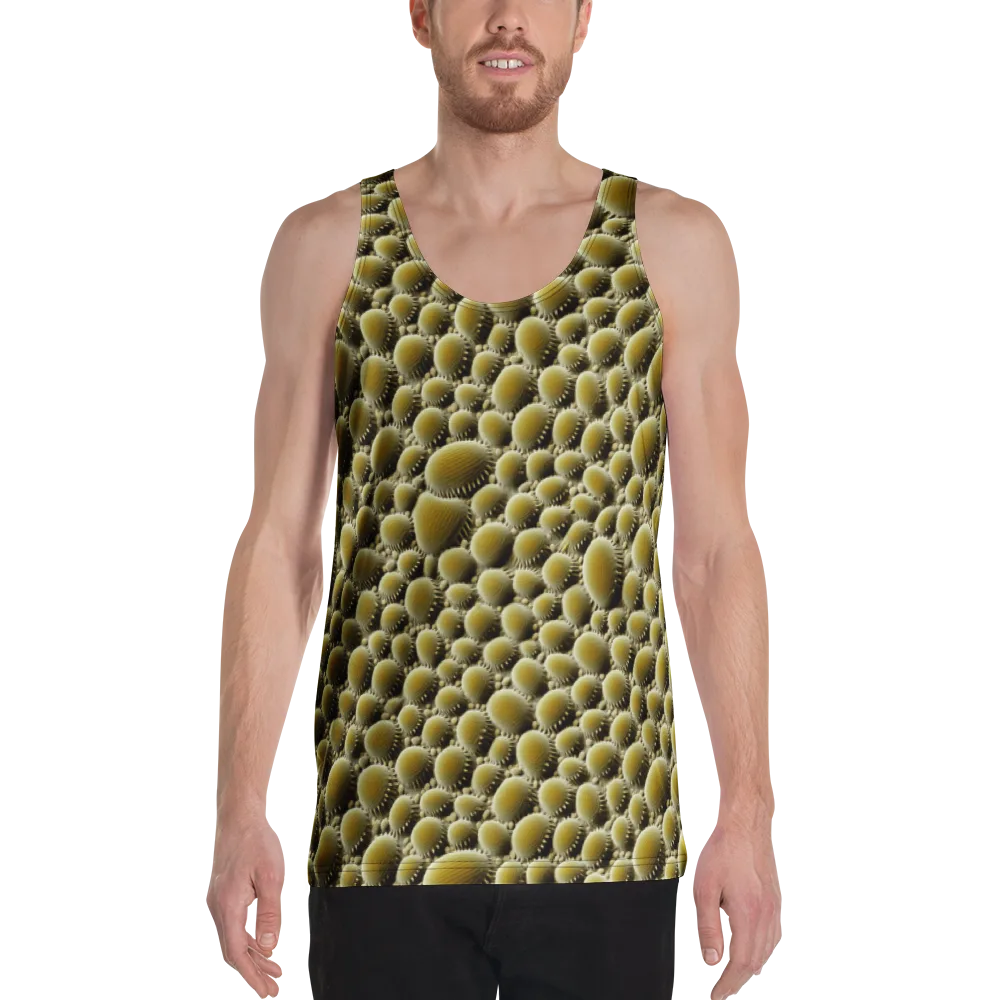 Golden Burrow on Men's Tank Top — Front