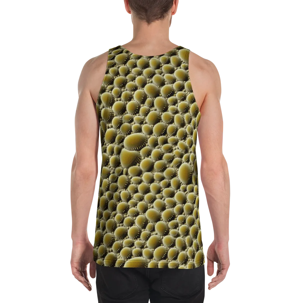Golden Burrow on Men's Tank Top — Back