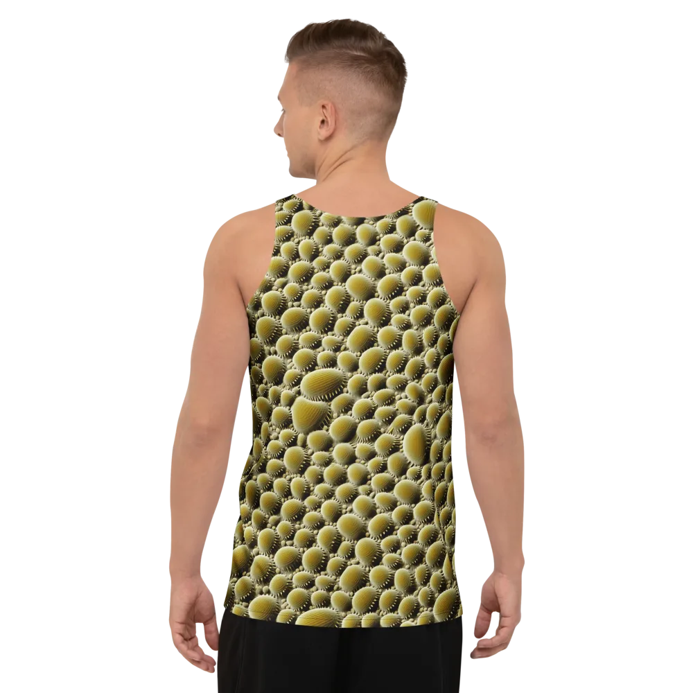 Golden Burrow on Men's Tank Top — Back