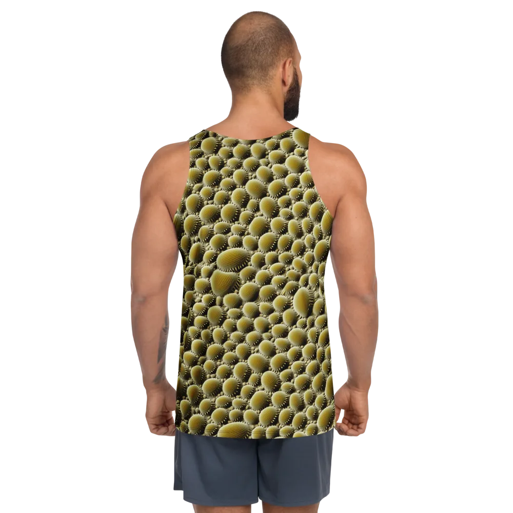 Golden Burrow on Men's Tank Top — Back