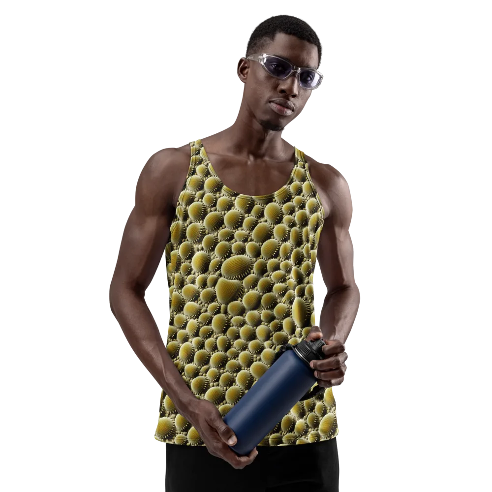 Golden Burrow on Men's Tank Top — Front