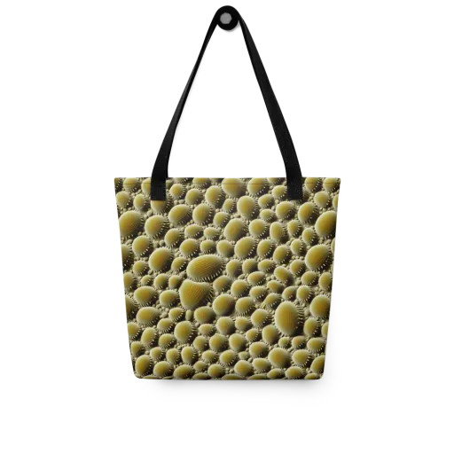 Golden Burrow on a Tote Bag
