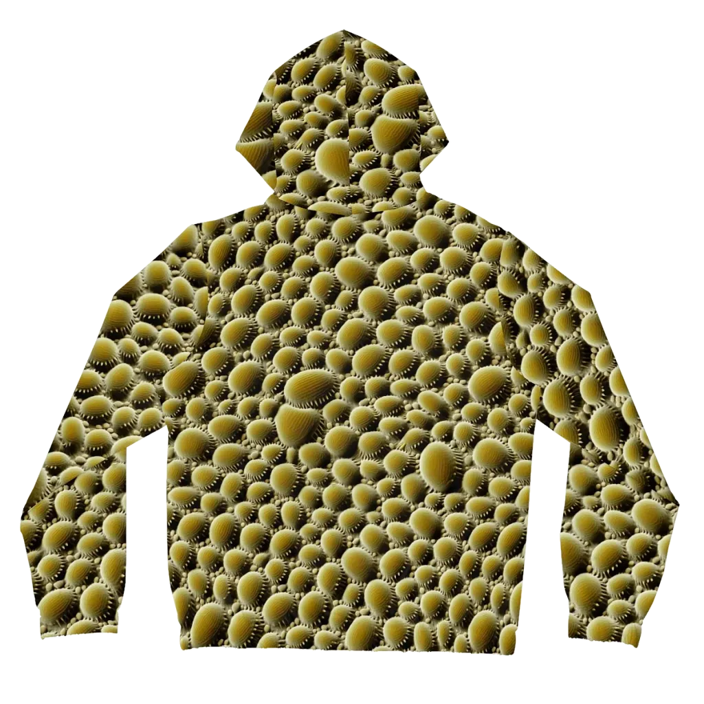 Golden Burrow on Women's Full-Zip Hoodie — Back