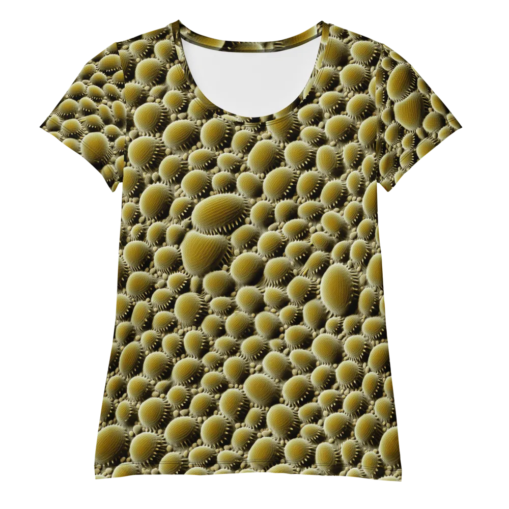 Golden Burrow on Women's Athletic T-Shirt — Front