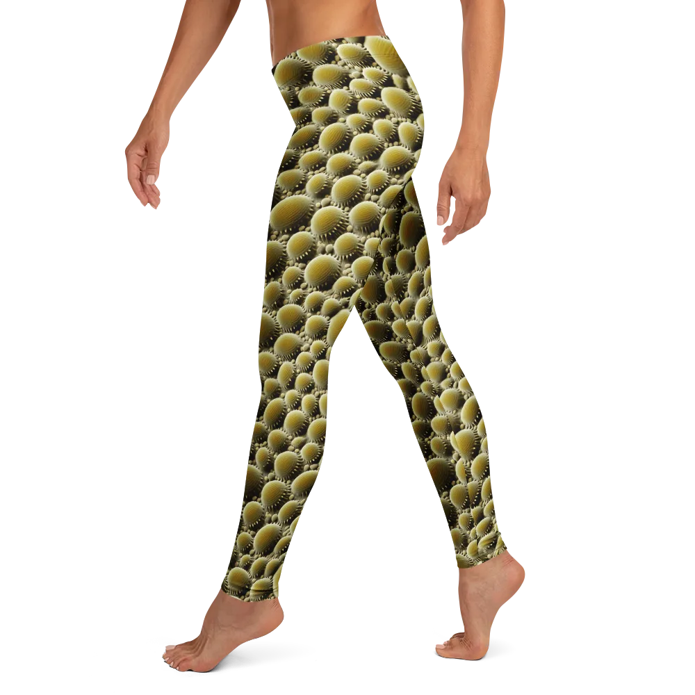 Golden Burrow on Leggings — Left