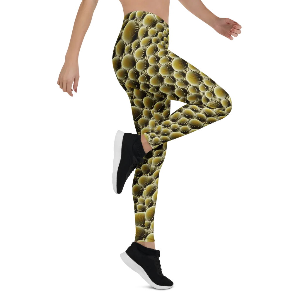 Golden Burrow on Leggings — Right