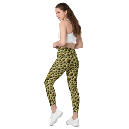 Golden Burrow on a Leggings with Pockets