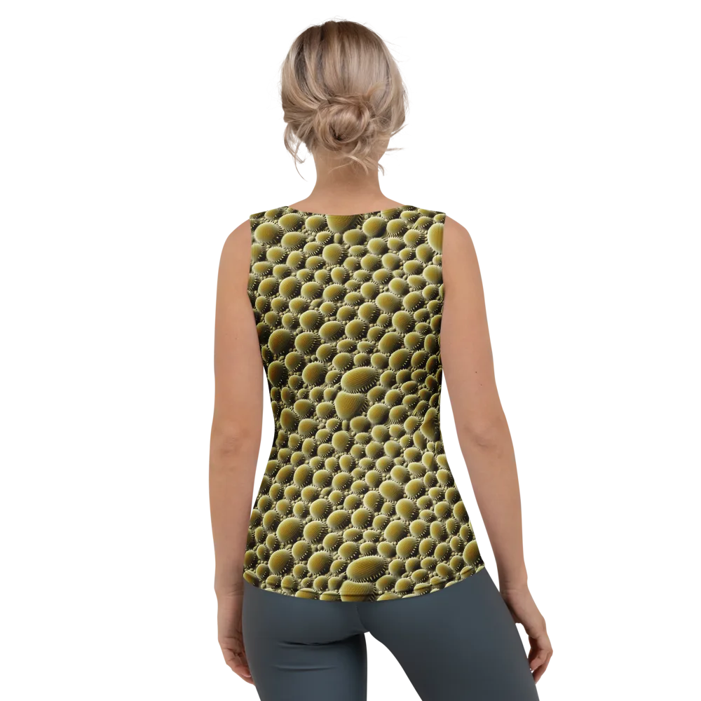 Golden Burrow on Women's Tank Top — Back