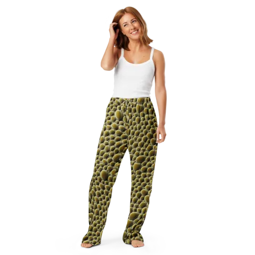 Golden Burrow on a Women's Pajama Pants