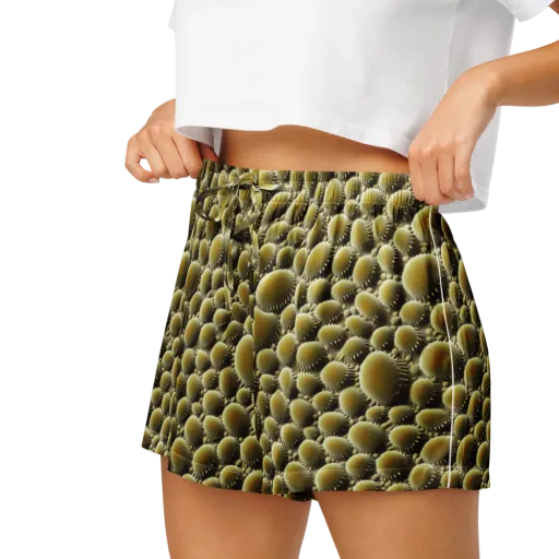 Golden Burrow on a Women's Pajama Shorts