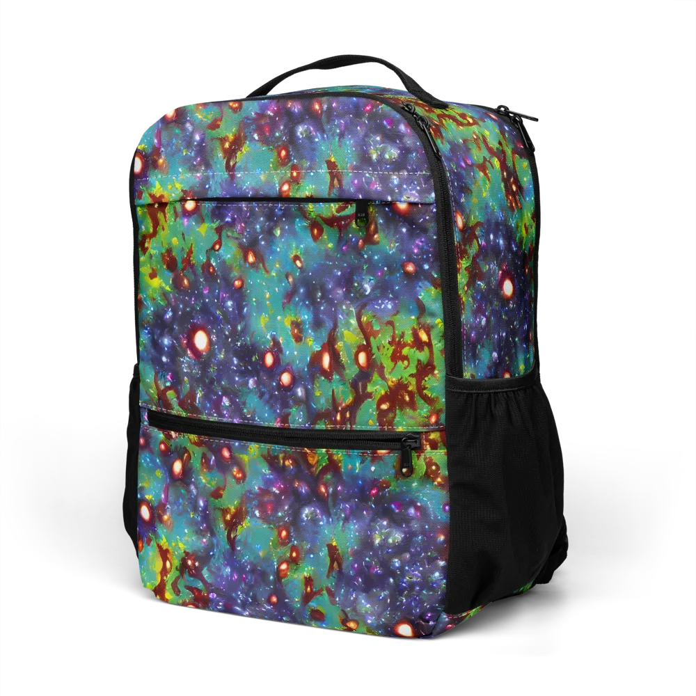 Bioluminescent Wilds on Utility Backpack — Left Front