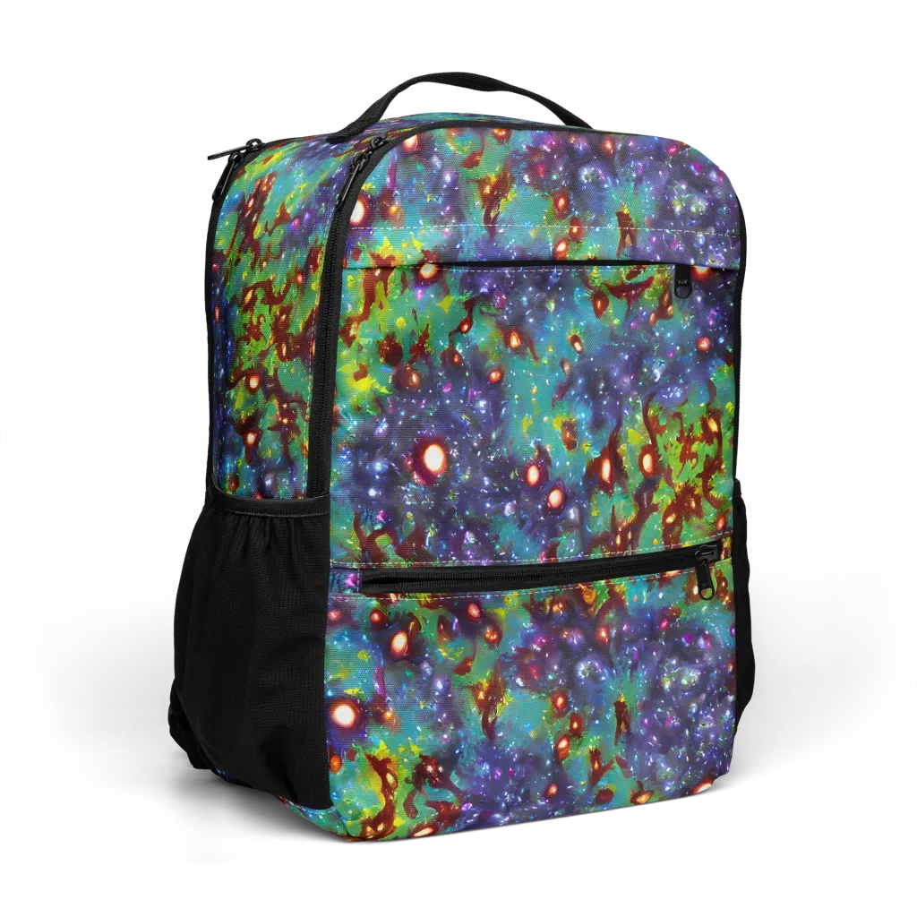 Bioluminescent Wilds on Utility Backpack — Right Front