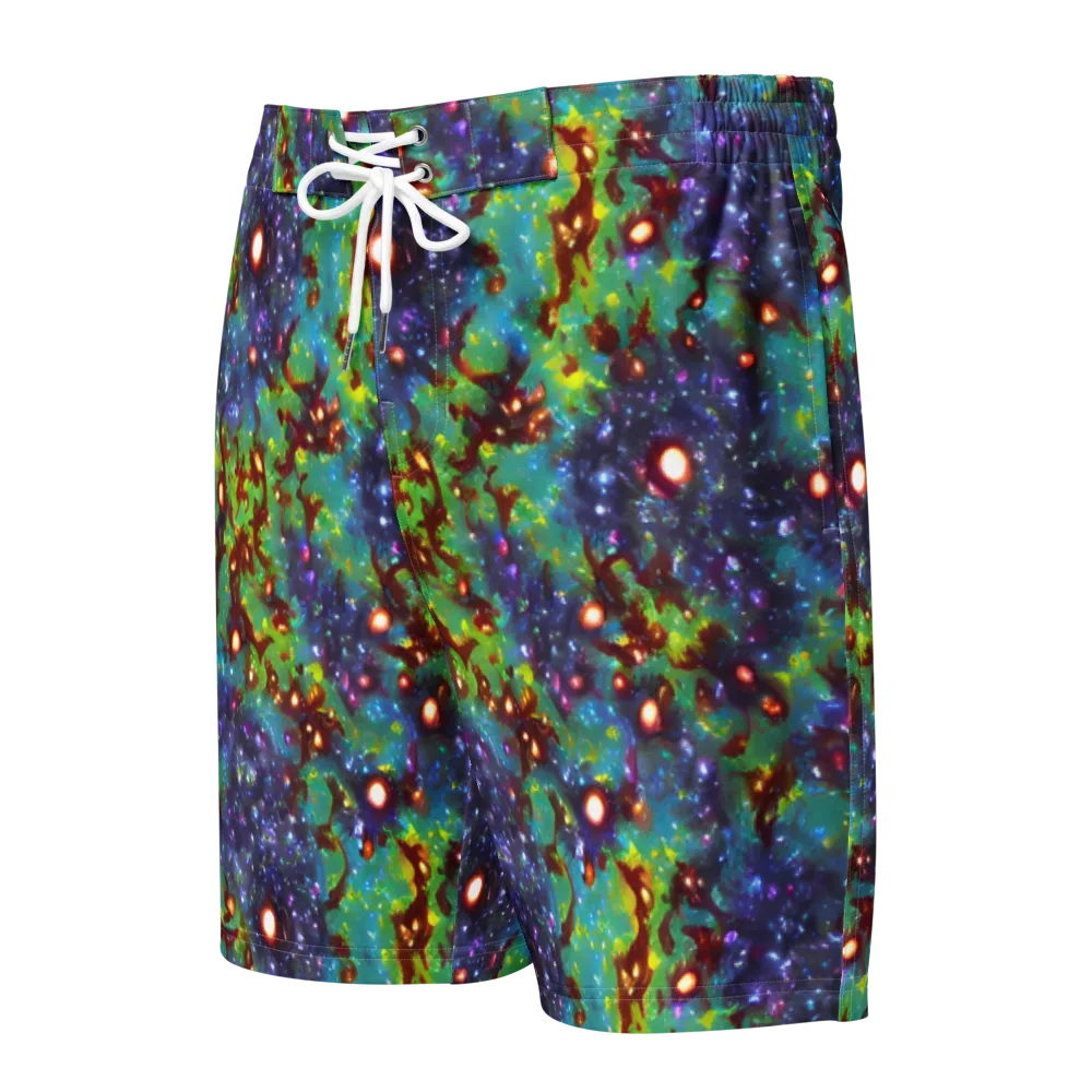 Bioluminescent Wilds on Men's Board Shorts — Front