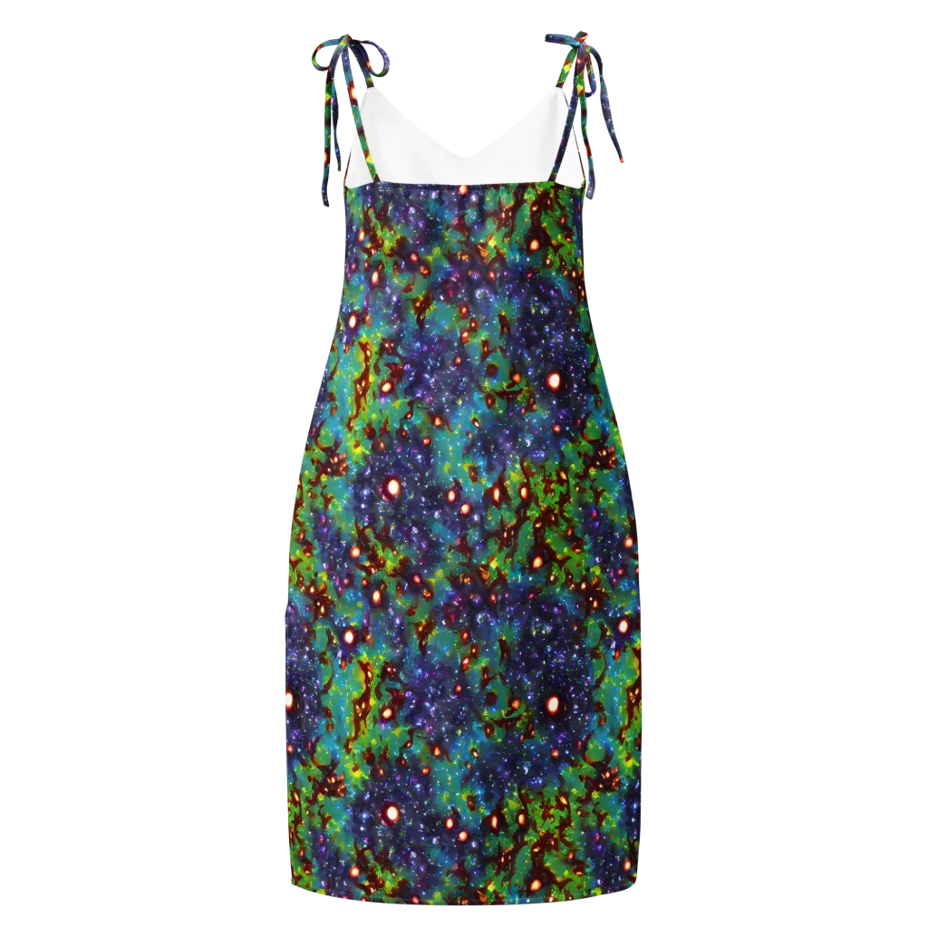 Bioluminescent Wilds on Slip Dress — Back