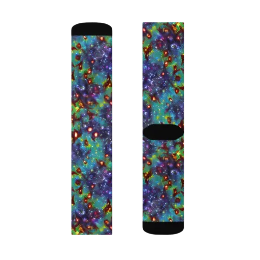 Bioluminescent Wilds on a Socks