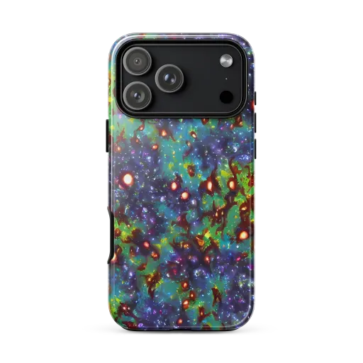 Bioluminescent Wilds on a Tough Case for iPhone®
