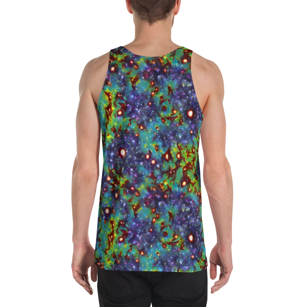 Bioluminescent Wilds on Men's Tank Top — Back