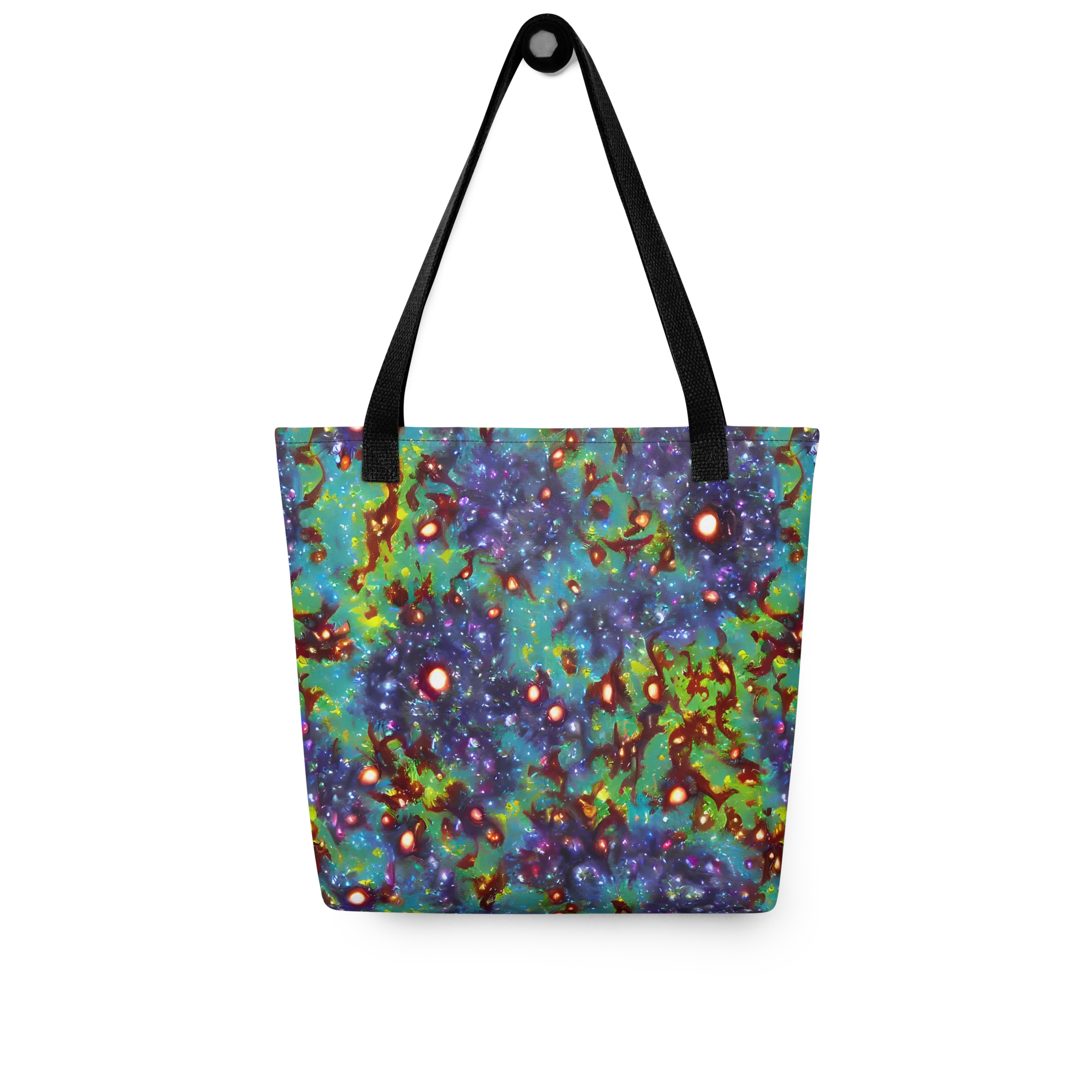 Bioluminescent Wilds on Tote Bag — Front