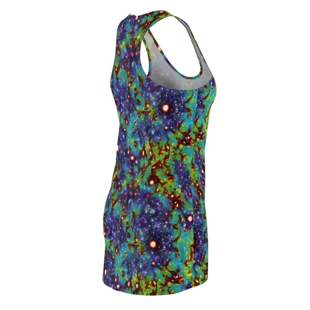 Bioluminescent Wilds on Racerback Dress — Back Side