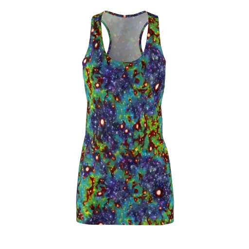 Bioluminescent Wilds on a Racerback Dress